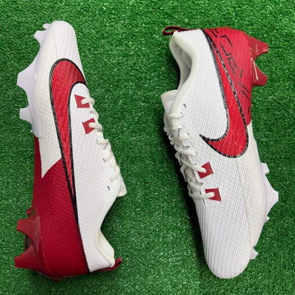 Nike Vapor Edge Speed 360 2 White Black Team Crimson Mens FQ4045-104 NEW Sz 14 - Picture 3 of 5